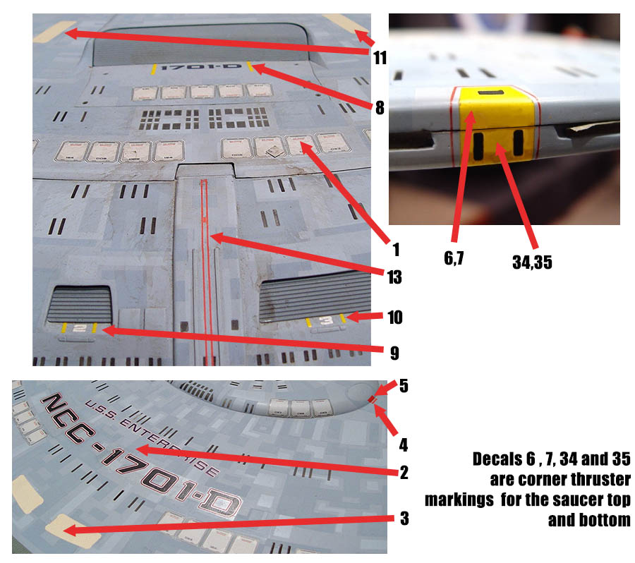 Enterprise D Decal Placement Image 1